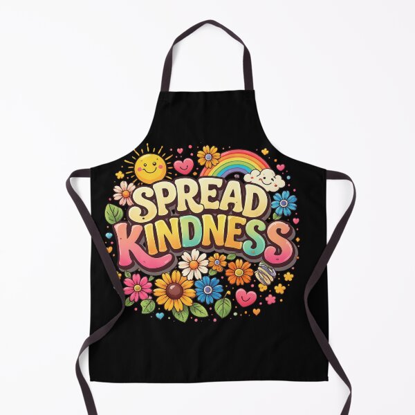 Item preview, Spread Kindness – Cute Floral Rainbow Positivity Aesthetic Design designed and sold by WinterStorm01.
