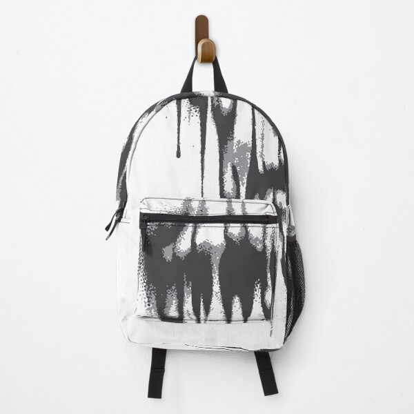 Item preview, A haunting dripping skull rendered in black spray paint, the melting face evokes horror, decay and urban graffiti aesthetics designed and sold by Dejbar.