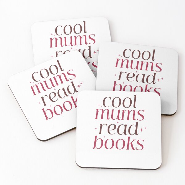 Item preview, Cool Mums Read Books Aesthetic Pink Sparkle Book Lover designed and sold by krystalRomanart.