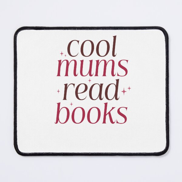 Item preview, Cool Mums Read Books Aesthetic Pink Sparkle Book Lover designed and sold by krystalRomanart.