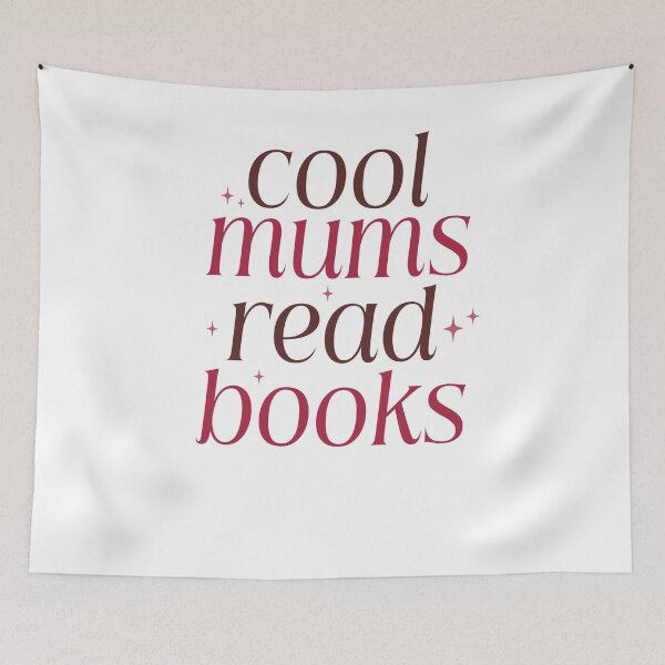 Item preview, Cool Mums Read Books Aesthetic Pink Sparkle Book Lover designed and sold by krystalRomanart.