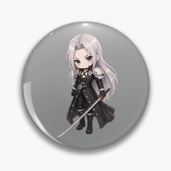 Item preview, Sephiroth without wing Final Fantasy Kawaii  designed and sold by GoddessOfLovers.
