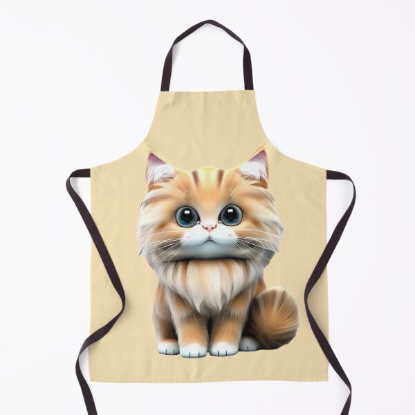 Item preview, Cute Fluffy Maine Coon Cat Illustration designed and sold by The Digital Compass.