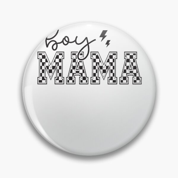Artikelvorschau, Boy Mama Lightning Bolt Checkerboard Retro entworfen und verkauft von krystalRomanart.
