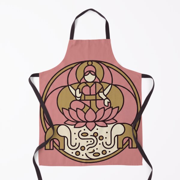 Item preview, Lakshmi – Goddess of Wealth & Prosperity on Lotus designed and sold by DreamCapsules.