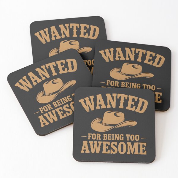 Item preview, Cowboy: Wanted For Being Too Awesome  designed and sold by Indoni.