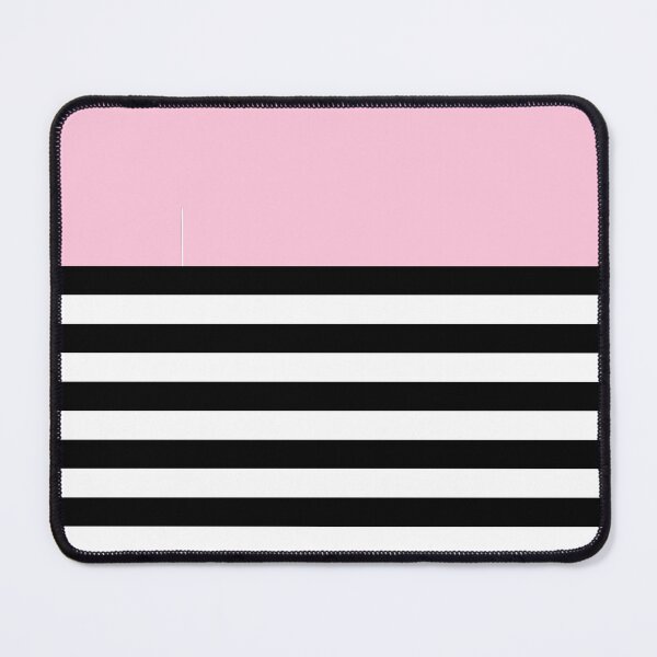 Item preview, pastel Goth black white and pink stripes designed and sold by findlost.
