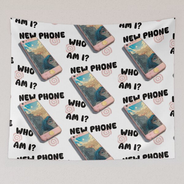 Item preview, New Phone, Who Am I? | Existential Tech Humor | Sarcastic Smartphone Identity Crisis Design designed and sold by Ignorant-Artist.