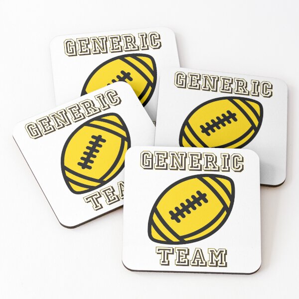 Item preview, Generic Team | Peak Sports Enthusiasm | Ironically Passionate Football Design designed and sold by Ignorant-Artist.