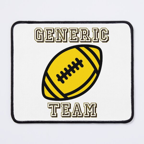 Item preview, Generic Team | Peak Sports Enthusiasm | Ironically Passionate Football Design designed and sold by Ignorant-Artist.