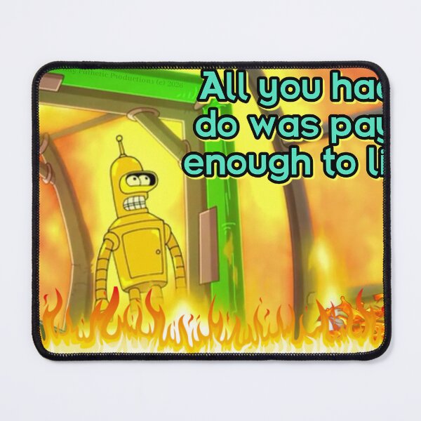 Item preview, Pay us a living wage for your safety designed and sold by reallypathetic.
