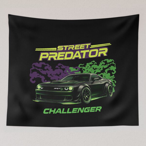 Item preview,  dodge Challenger Aggressive Muscle Car Art Urban Street Predator  designed and sold by Auto   apparel.