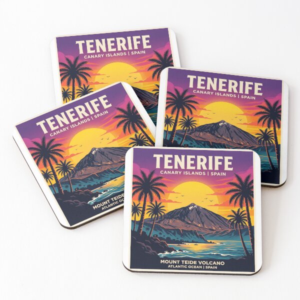 Item preview, Tenerife Canary Islands Spain – Scenic Travel Destination & Island Escape Vibes designed and sold by ArtsyExplorer.