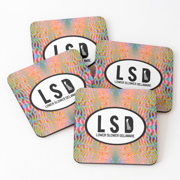 Item preview, LSD - Lower Slower Delaware  designed and sold by Q Art & Design .