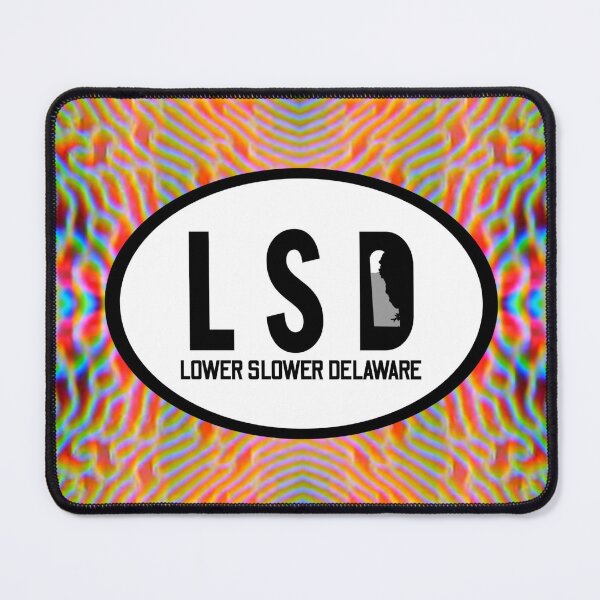Item preview, LSD - Lower Slower Delaware designed and sold by Q Art & Design .