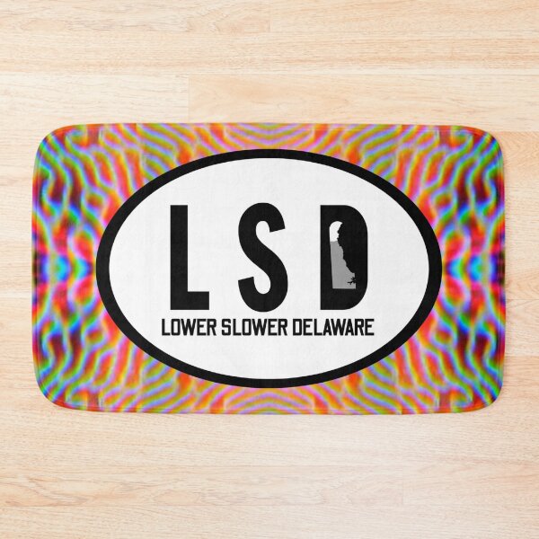 Item preview, LSD - Lower Slower Delaware  designed and sold by Q Art & Design .