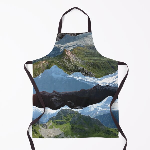 Item preview, Layered Mountain Landscape Switzerland designed and sold by graceebianchi.