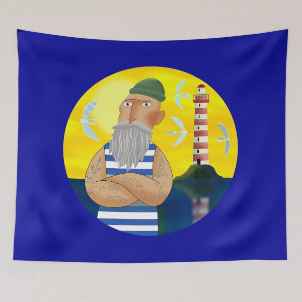 Item preview, Fisherman  designed and sold by Andrew  Hitchen.
