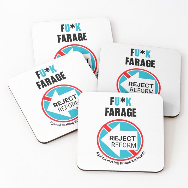 Item preview, F UK FARAGE Reform UK designed and sold by ChuckyTJones.