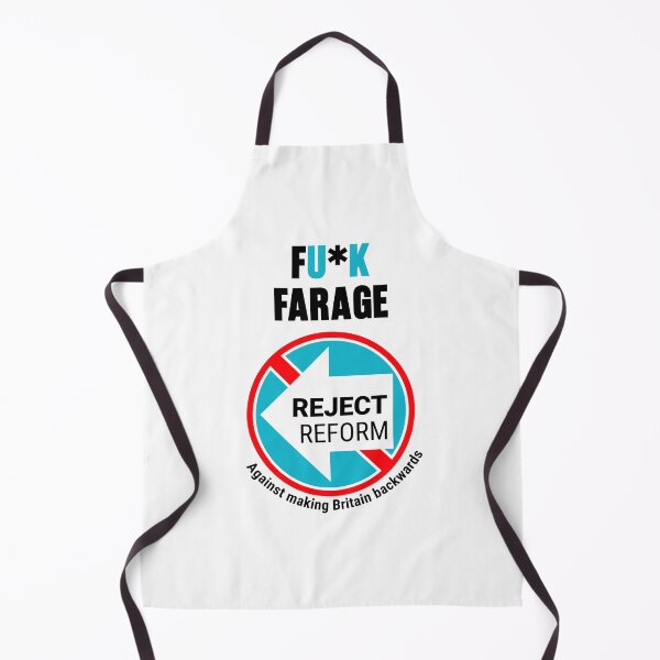 Item preview, F UK FARAGE Reform UK designed and sold by ChuckyTJones.