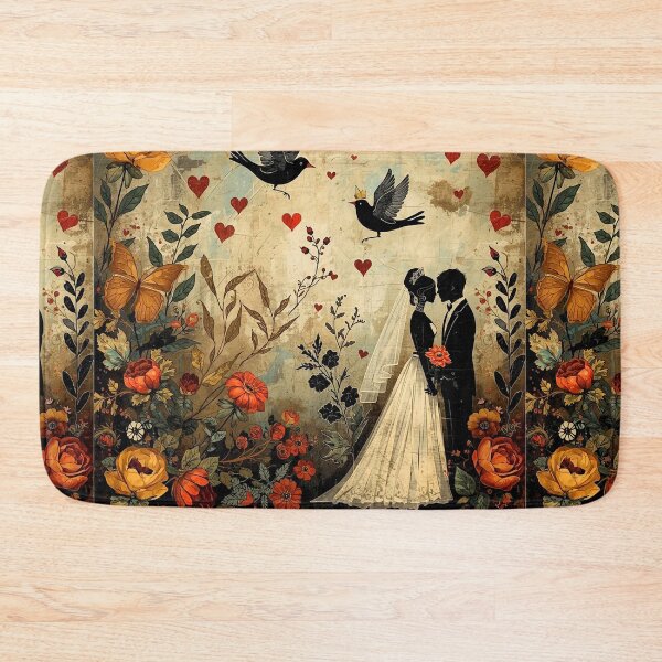 Item preview, Whimsical Couple Wedding Goth designed and sold by shaang.
