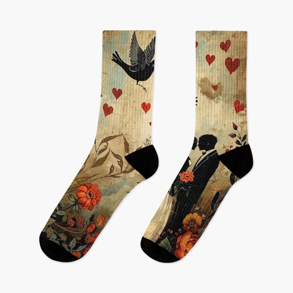 Item preview, Whimsical Couple Wedding Goth designed and sold by shaang.