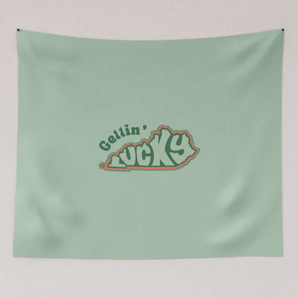 Item preview, Gettin' Lucky In Kentucky Word Art Design designed and sold by statecrafted.