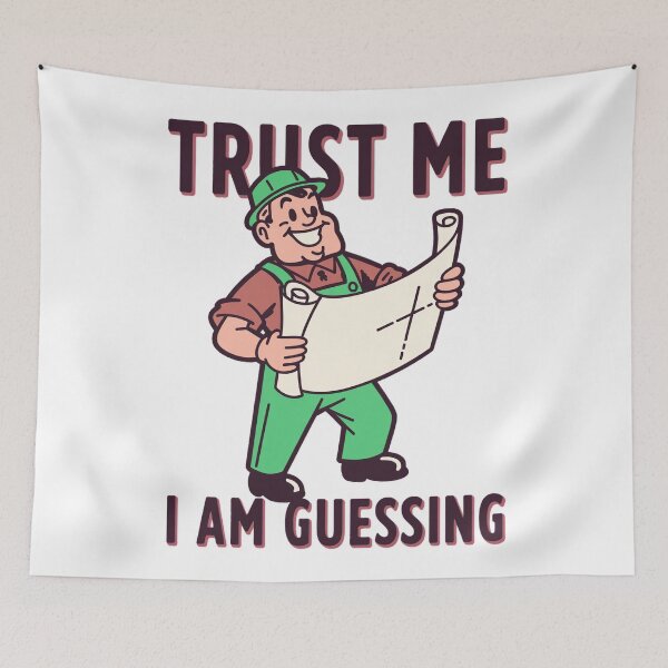 Item preview, Trust Me I'm Guessing designed and sold by SignumShop.