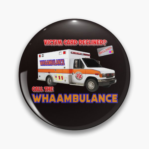 Item preview, feelings crisis victim ambulance logo designed and sold by VWscout2.
