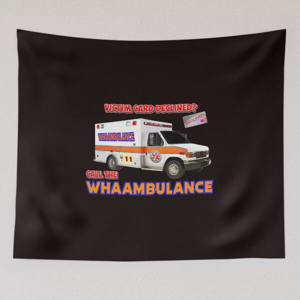 Item preview, feelings crisis victim ambulance logo designed and sold by VWscout2.
