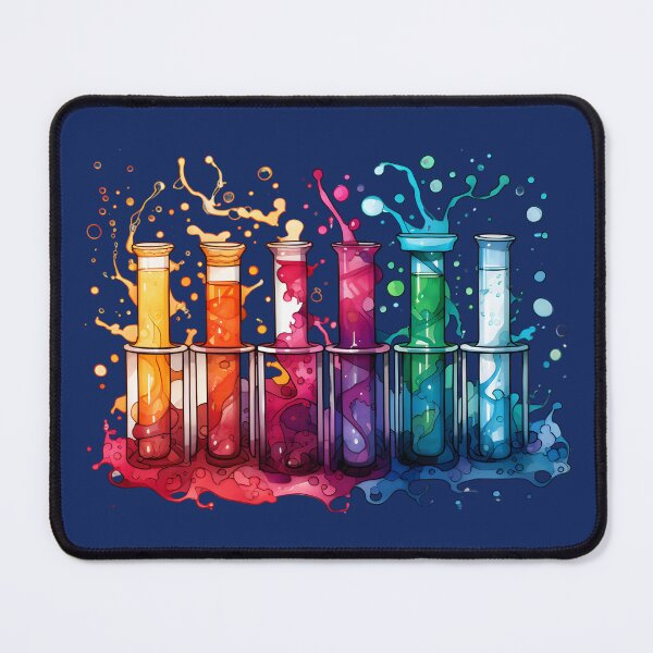Item preview, Watercolor Science-Chemistry 6 Test Tubes Playful Liquids designed and sold by GrinGalore.