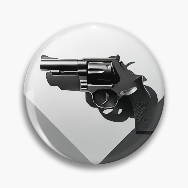 Item preview, Black Revolver on Minimalist White Cube designed and sold by Lovely Elen.