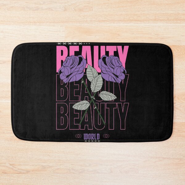 Item preview, Beauty World Purple Roses - Edgy Cyber Goth Streetwear designed and sold by dpk-padhiyar.