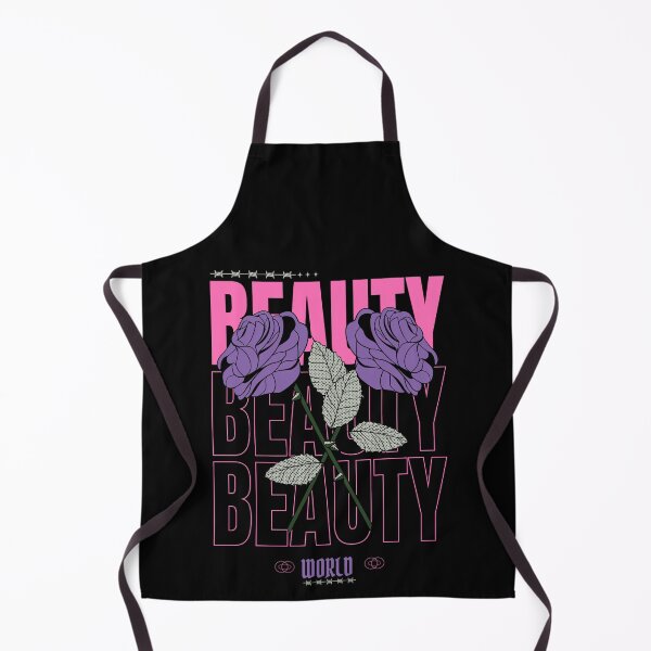 Item preview, Beauty World Purple Roses - Edgy Cyber Goth Streetwear designed and sold by dpk-padhiyar.