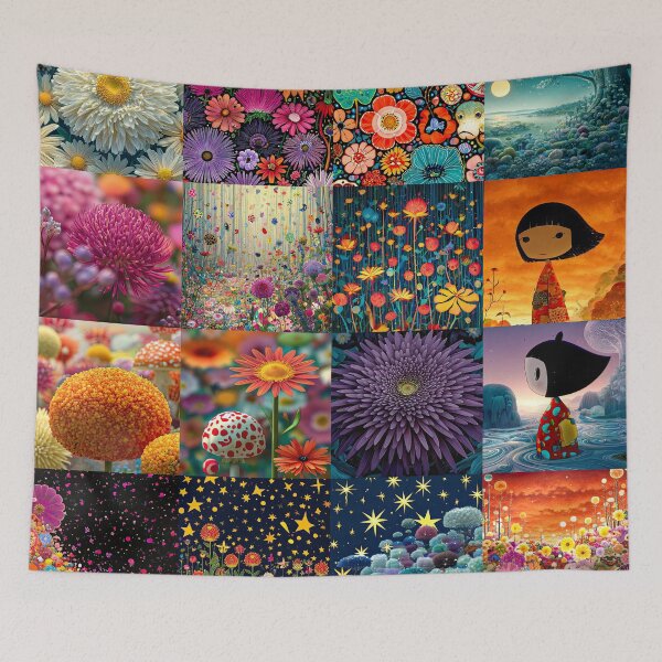 Item preview, Floral and Nature Collage designed and sold by JPugliese.