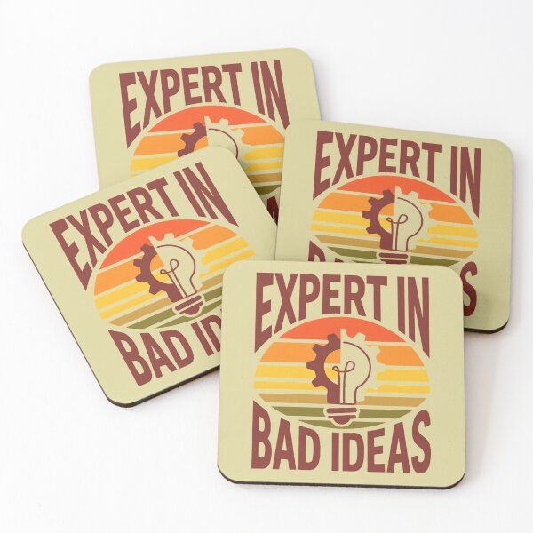 Item preview, Expert In Bad Ideas designed and sold by SignumShop.