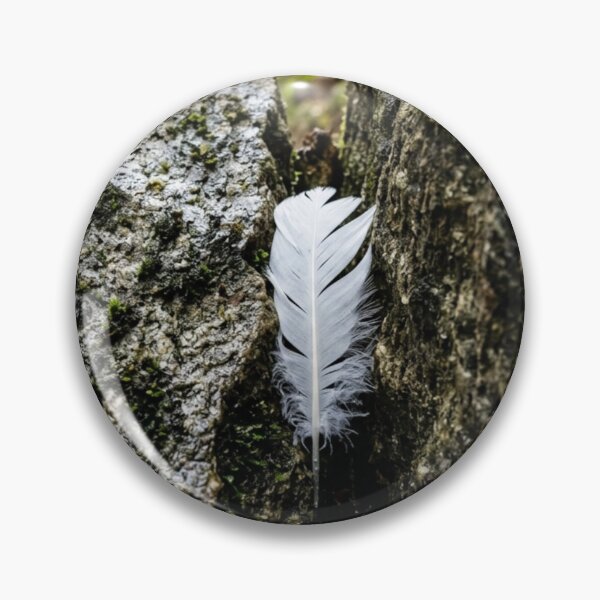 Item preview, Feather stuck between two stones designed and sold by Malisa345.