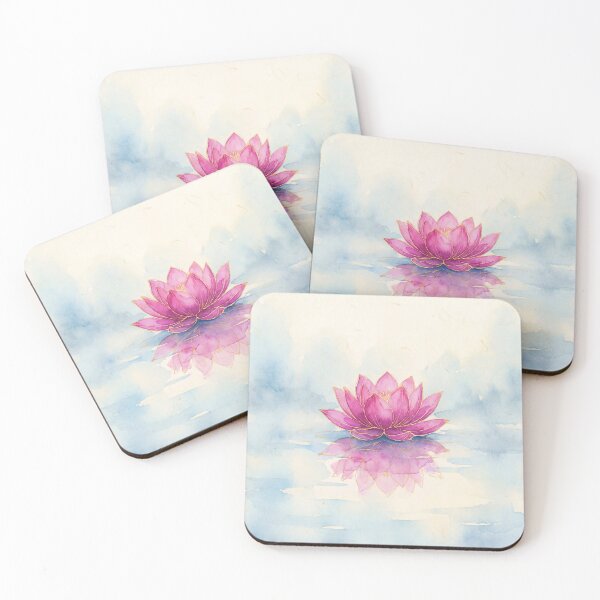 Artikelvorschau, Koreanische Tanghwa-Rosa-Lotus-Aquarell auf Hanji-Papier entworfen und verkauft von lita-lilith.
