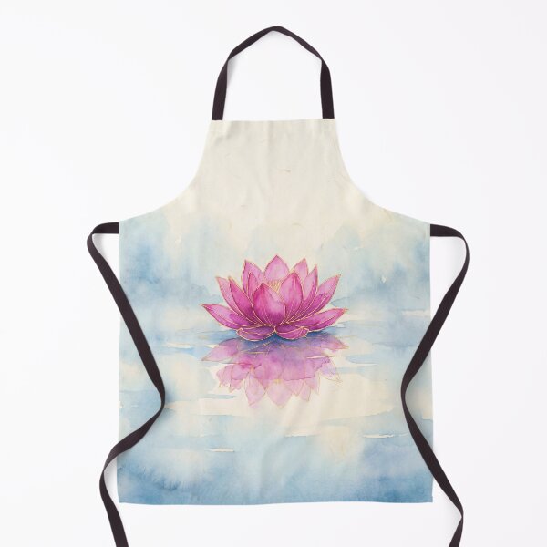 Artikelvorschau, Koreanische Tanghwa-Rosa-Lotus-Aquarell auf Hanji-Papier entworfen und verkauft von lita-lilith.