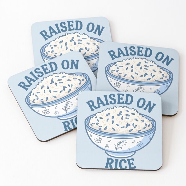 Item preview, Raised On Rice  designed and sold by HowToCanadian.