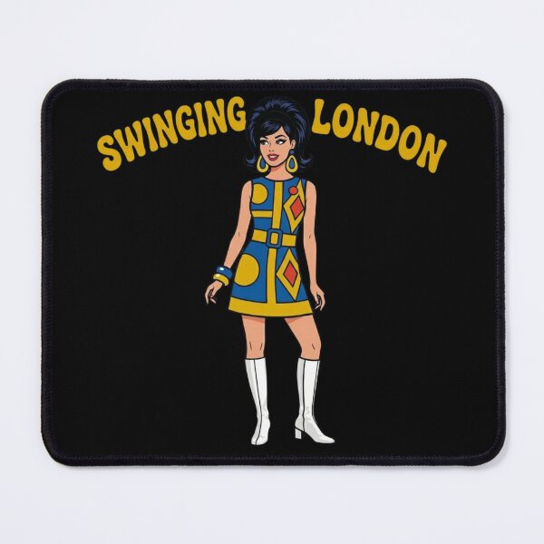 Item preview, Retro Swinging London 60s Mod Girl Fashion designed and sold by KelliesGrafix.