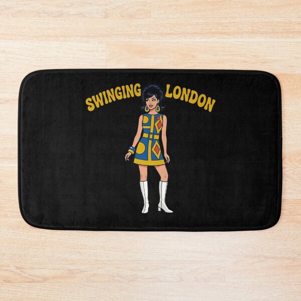 Item preview, Retro Swinging London 60s Mod Girl Fashion designed and sold by KelliesGrafix.