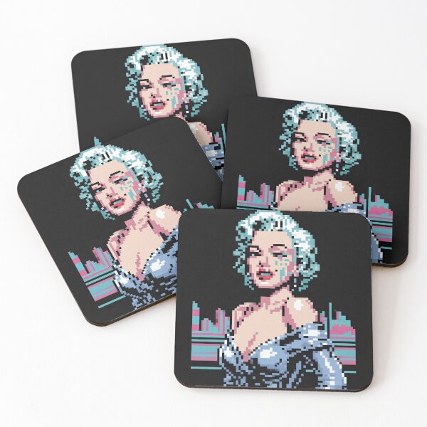 Item preview, Pixel Art Marilyn Monroe designed and sold by Enea Kelo.