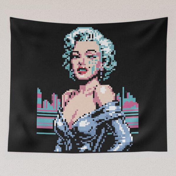 Item preview, Pixel Art Marilyn Monroe designed and sold by Enea Kelo.