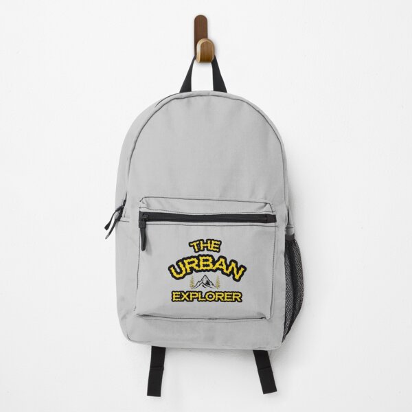 Item preview, The Urban Explorer Retro Wavy Typography - Yellow Adventure Mountain Art designed and sold by The Urban Explorer.