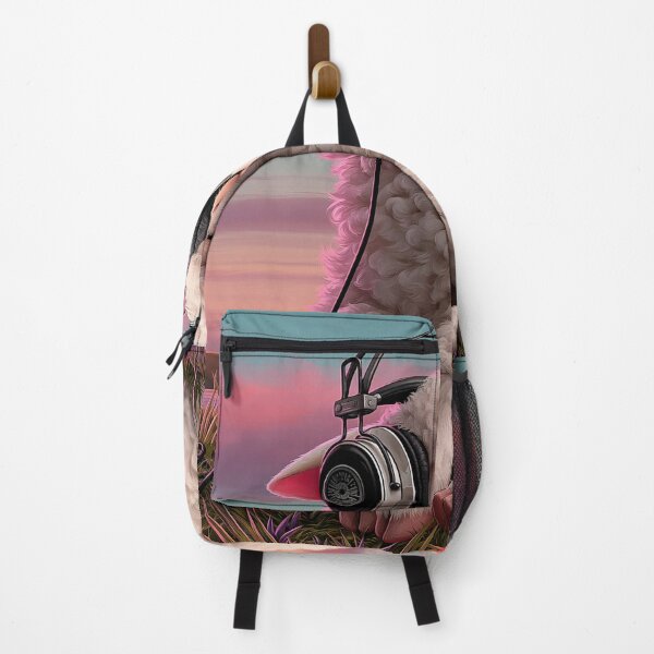 Item preview, Dreamy Lofi Sheep with Headphones – Calm Sunset Aesthetic Illustration designed and sold by cipoprimo.