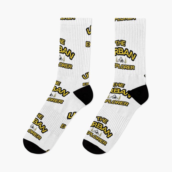 Item preview, The Urban Explorer Retro Wavy Typography - Yellow Adventure Mountain Art designed and sold by The Urban Explorer.