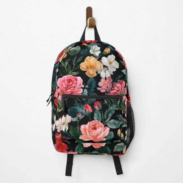 Item preview, Midnight Floral Pattern Vintage Watercolor Romantic Roses designed and sold by GrinGalore.