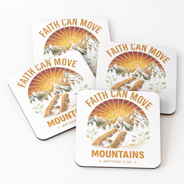 Item preview, Faith Moves Mountains T-Shirt designed and sold by Matinez Pink.