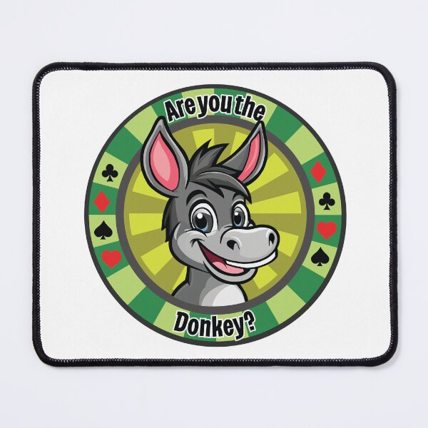 Item preview, Are you the Donkey? Poker Chip - GreenYellow designed and sold by SquishyKitkat.